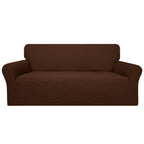 Easy-Going 100% Waterproof Couch Cover, Dual Waterproof Sofa Cover, Stretch Jacquard Sofa Slipcover, Leakproof Furniture Protector For Kids, Pets, Dog And Cat (Oversized Sofa, Coffee)