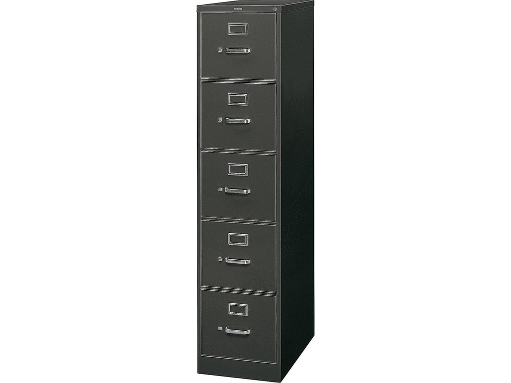Hon 315Pp Five-Drawer, Full-Suspension File, Letter Size, 26-1/2-Inch D, Black