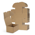 Rlavbl 6X4X3 Small Shipping Boxes Set Of 40, Brown Corrugated Cardboard Mailer Box For Packing, Mailing, Business