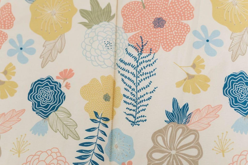 Beddy's Flower Blossoms Twin Zipper Bedding Set for Kids - Floral Comforter, Soft Sheets, Includes Pillowcase & Sham, Easy Care