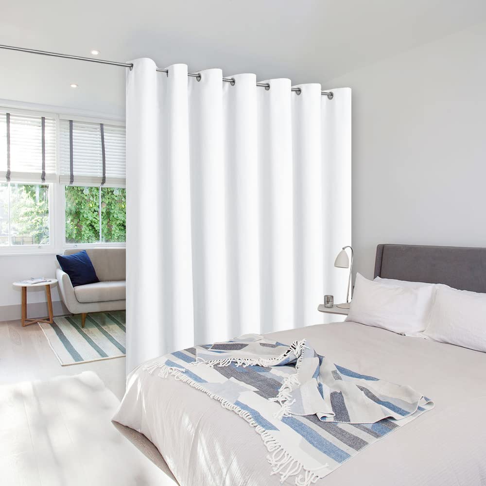 Nicetown Wall Curtain For Bedroom, Room Divider Curtain For Doorways, Vertical Blind For Sling Door, Privacy Sound Reduction Cur