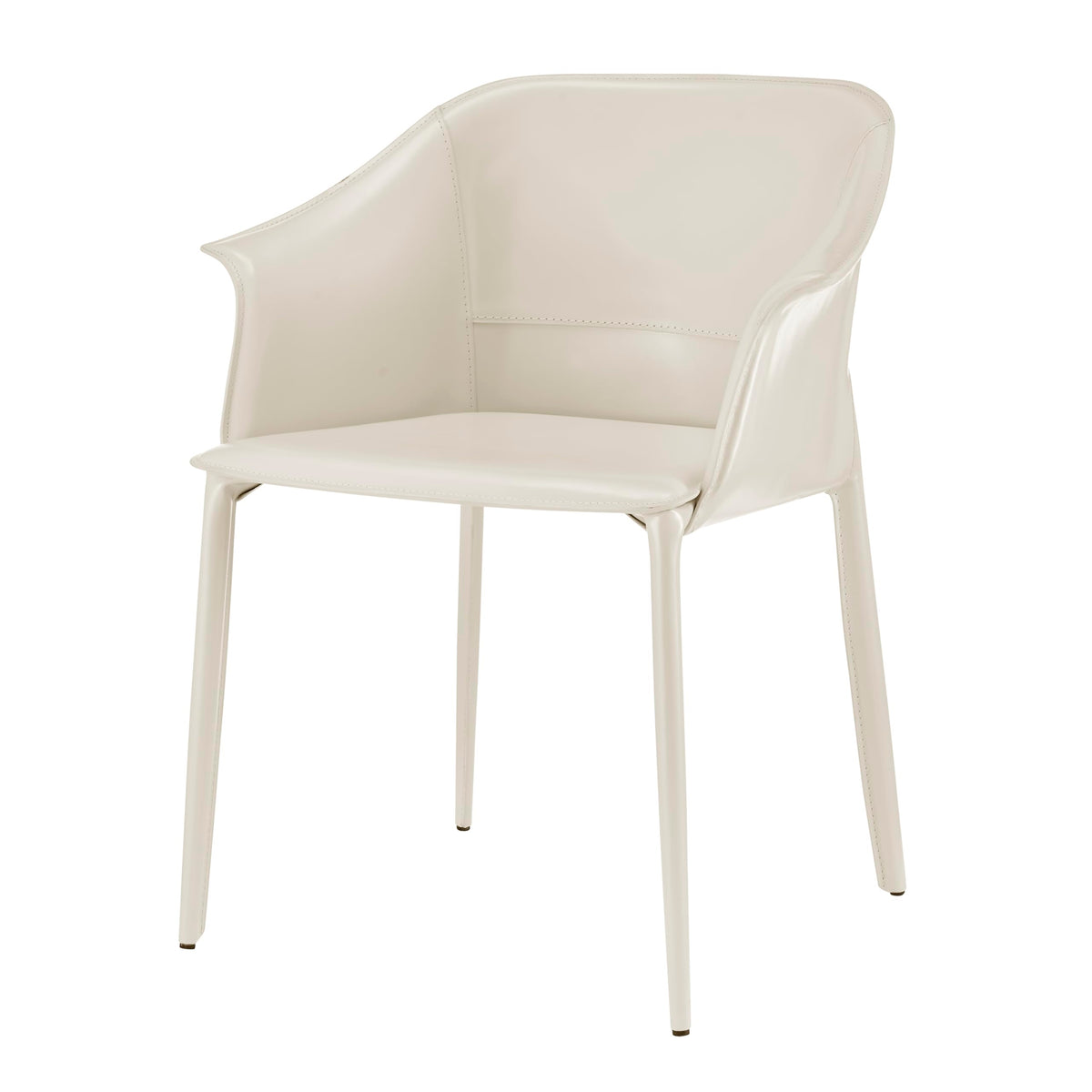 Npd Furniture And More Callie Dining Chair, Vanilla