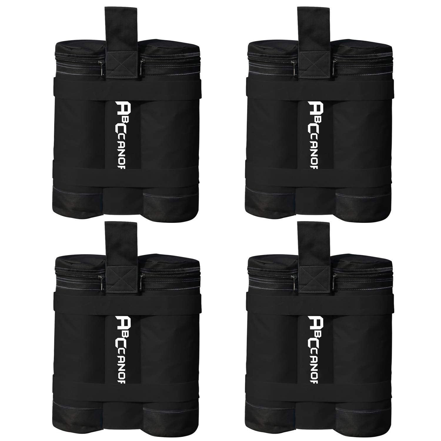 Abccanopy Canopy Sandbags For Instant Shelters, 140Lb (Black)