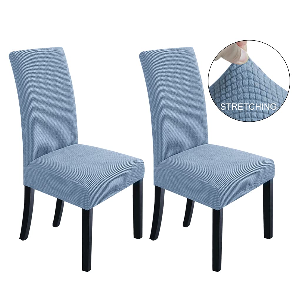 Northern Brothers Chair Covers Stretch Chair Covers, 8 Pack Chair Slipcovers Dining Chair Protector Cover For Hotel, Dining Room, Banquet (Teal)