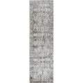 Alora Decor Swagger 2'3" X 7'7" Distress Taupe/Natural/Gray/Black Area Rug