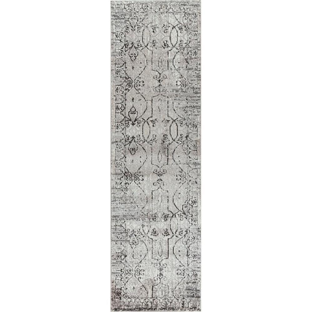 Alora Decor Swagger 2'3" X 7'7" Distress Taupe/Natural/Gray/Black Area Rug