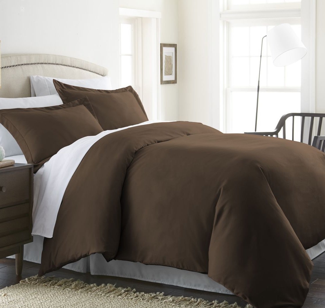 Celine Linenwrinkle & Fade Resistant 3-Piece Duvet Set - Protects And Covers Your Comforter / Duvet Insert, 1500 Series Luxuriou