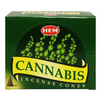 Cannabis Incense Cones And Cone Incense Burner Bundle Insence Insense Hem Incense