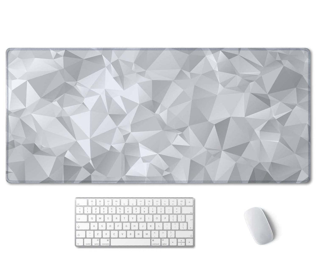 Ssoiu Large Mouse Pad, Full Desk Xxl Extended Gaming Mouse Pad 35.5' X 15.7', Waterproof Desk Mat Stitched Edges, Non-Slip Com