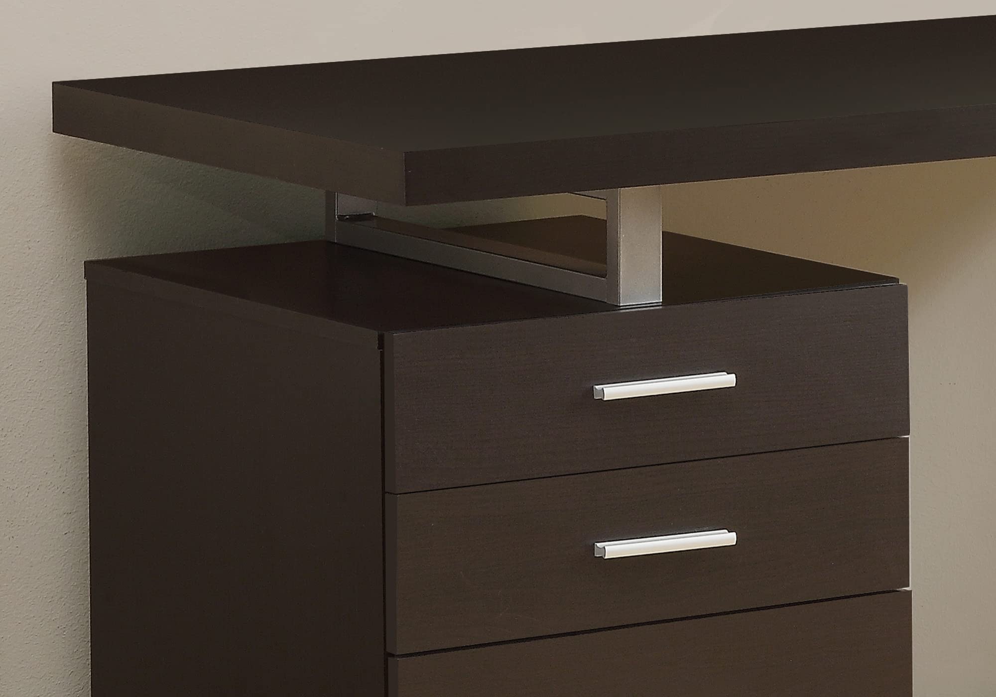 Monarch Specialties Hollow-Core Desk - Thumbnail 2