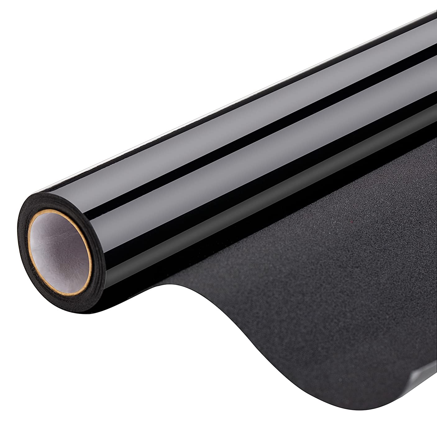 Blackout Window Film, Static Cling Window Tint 100% Light Blocking No-Glue Window Cover for Home Privacy, Room Darkening, Nap Ti