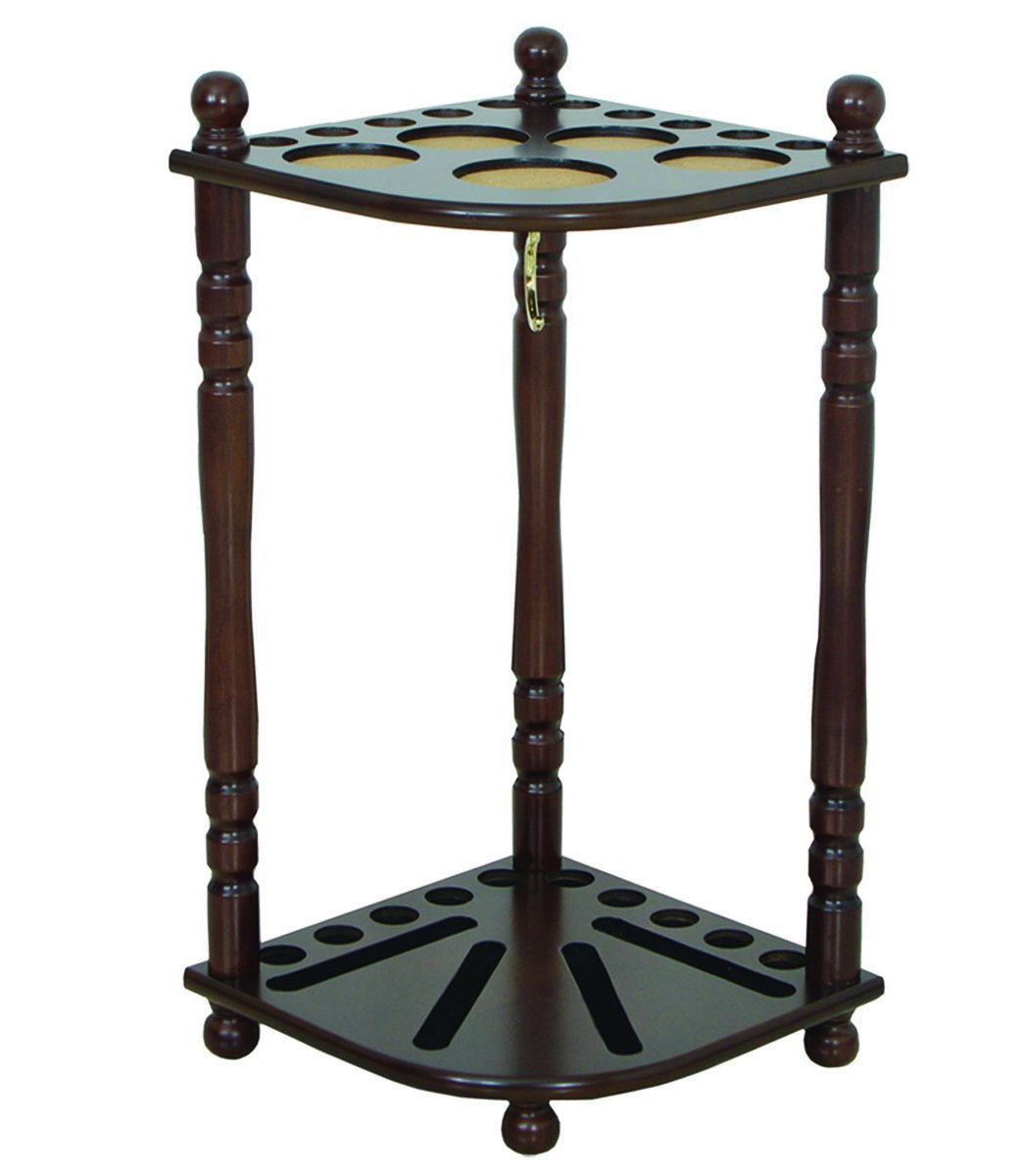 FLOOR CUE RACK - CAPPUCCINO