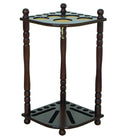 FLOOR CUE RACK - CAPPUCCINO