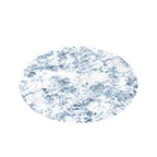 Safavieh Amelia Collection Area Rug - 6'7'' Round, Navy & Grey, Modern Abstract Design, Non-Shedding & Easy Care, Ideal For High
