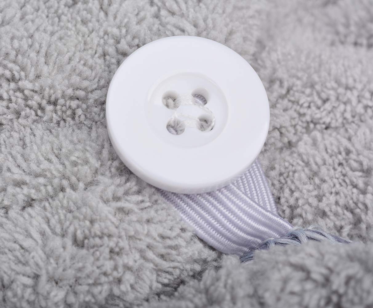 Hopeshine Microfiber Hair Drying Towel Turban Twist For Long Hair Magic Instant Dry Hair Towel Wrap Fast Drying Absorbent Cap Gr