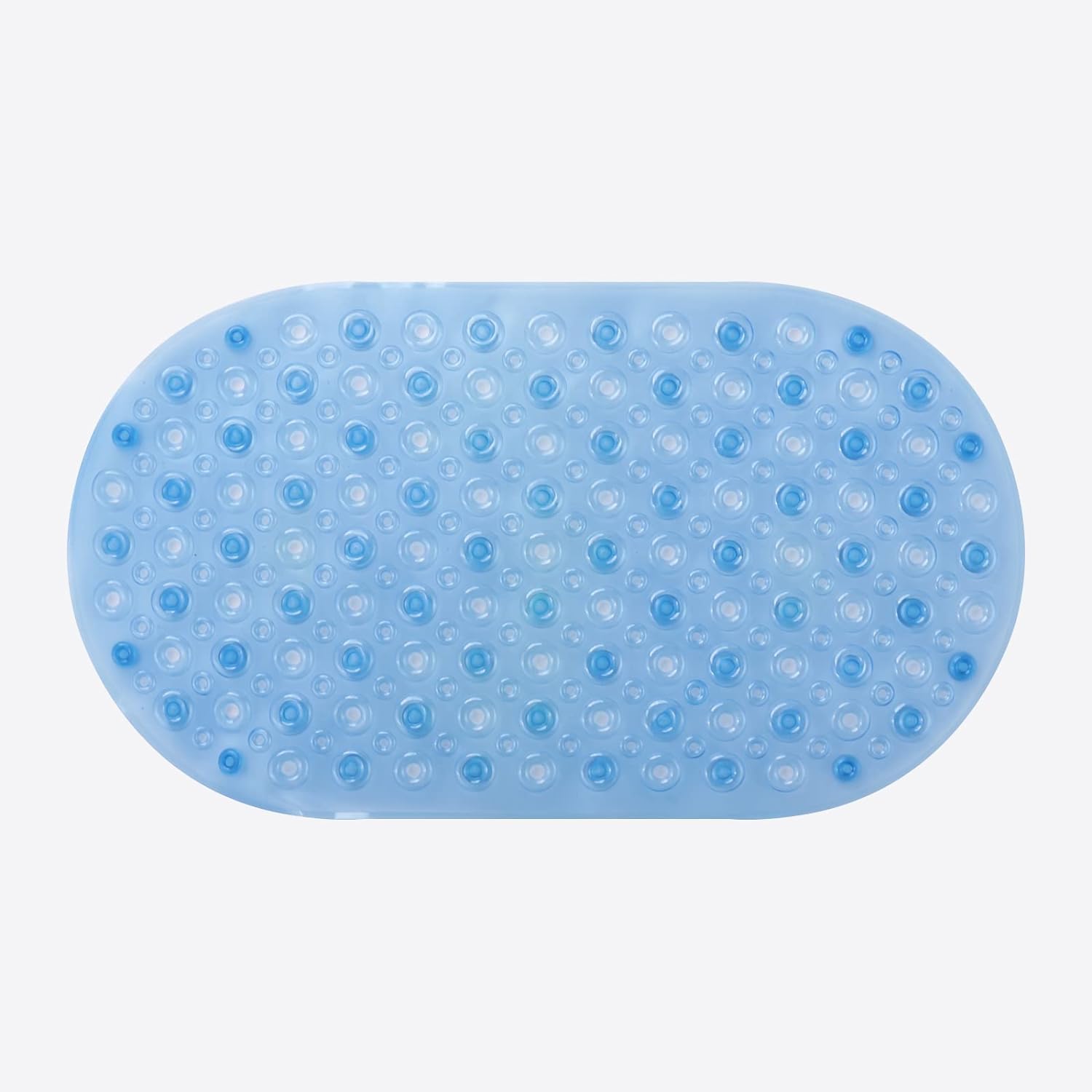 Kuber Industries Bath Mat | PVC Bathroom Mat | Shower Bath Mat | Floor Tub Mat | Bathroom Oval Mud Mat | AntiSkid Shower Bathro