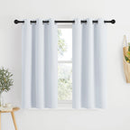 Nicetown Room Darkening Curtain Panels - Window Treatment Thermal Insulated Grommet Light Blocking Curtains Drapes For Bedroom/H