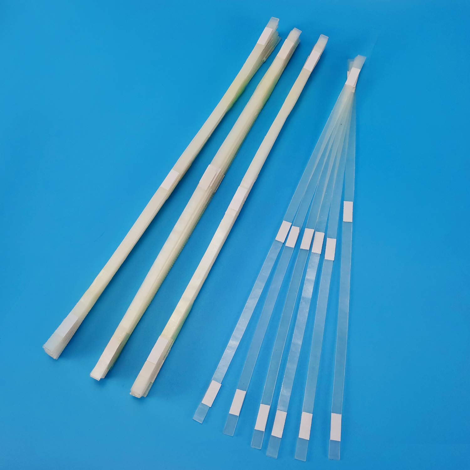 Rayson Gs8-50 Glue Strips, 5/16'(8Mm) Width, 11Inch Long Thermal Glue Strips, 51-75 Sheets Capacity - Pack Of 50