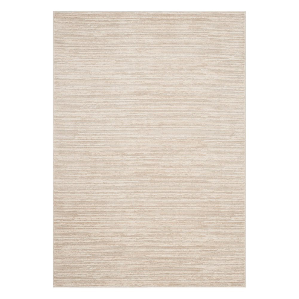 SAFAVIEH Vision Collection Accent Rug - 22 x 4, Creme, Modern Ombre Tonal Chic Design, Non-Shedding & Easy Care, Ideal for Hig