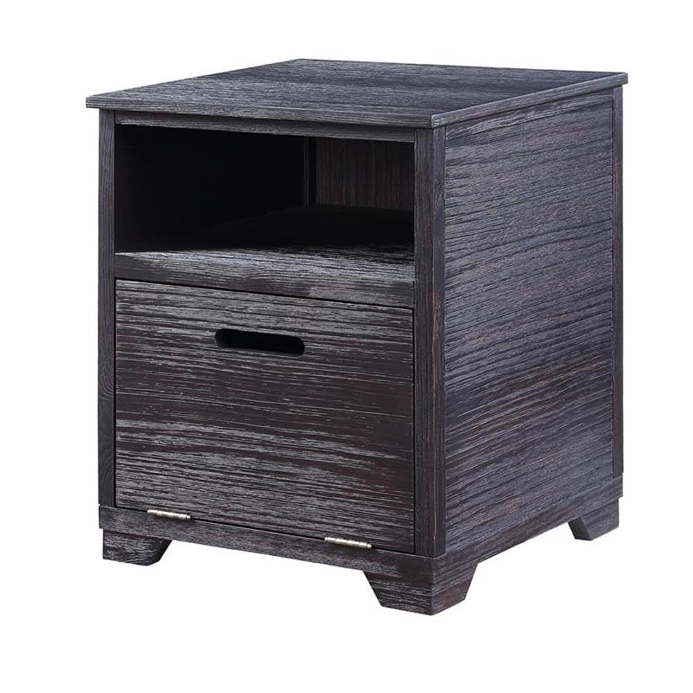 Acme Kamilia End Table in Antique Black
