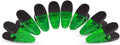 Vip Home Essentials - Thick Plastic Clips With Neodymium Magnet - 3-1/4' Length - Durable Versatile All-Purpose (Green)