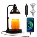 Candle Warmer, Candle Warmer Lamp with Timer, Candle Lamp with USB Charger, Gift for Mothers Day valentines Day Christmas New Ye