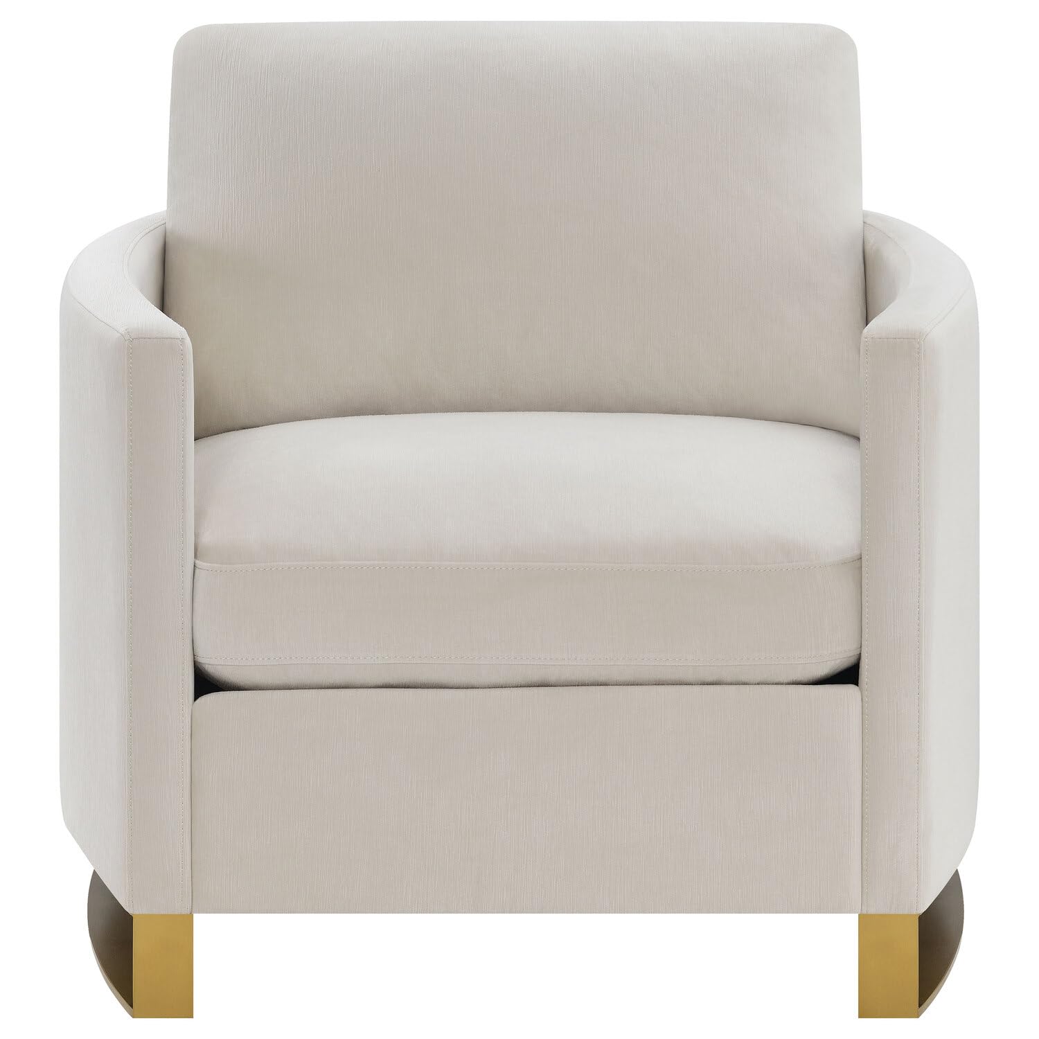 Coaster Home Furnishings Corliss Upholstered Arched Arms Beige Chair (508823)