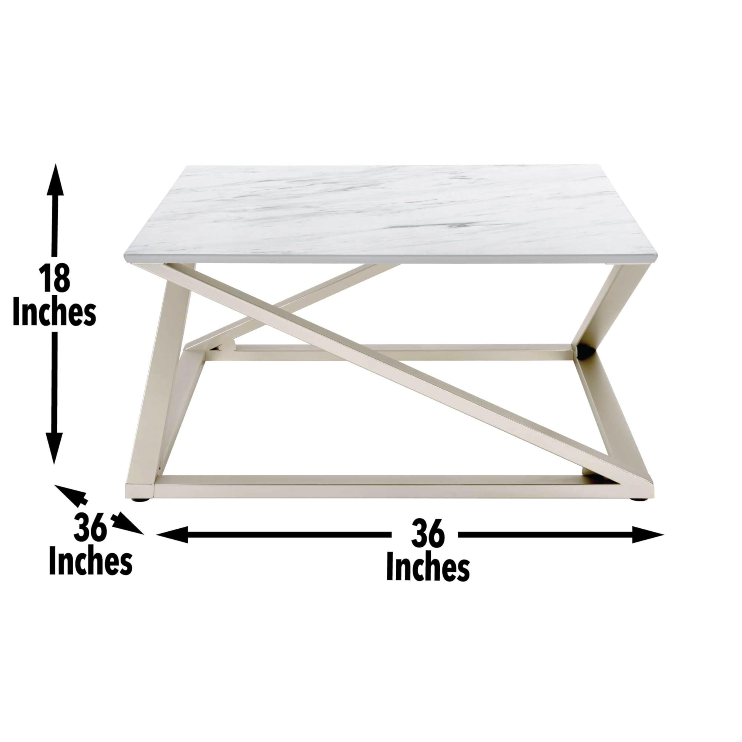 Steve Silver Co Zurich Coffee Table - Thumbnail 4