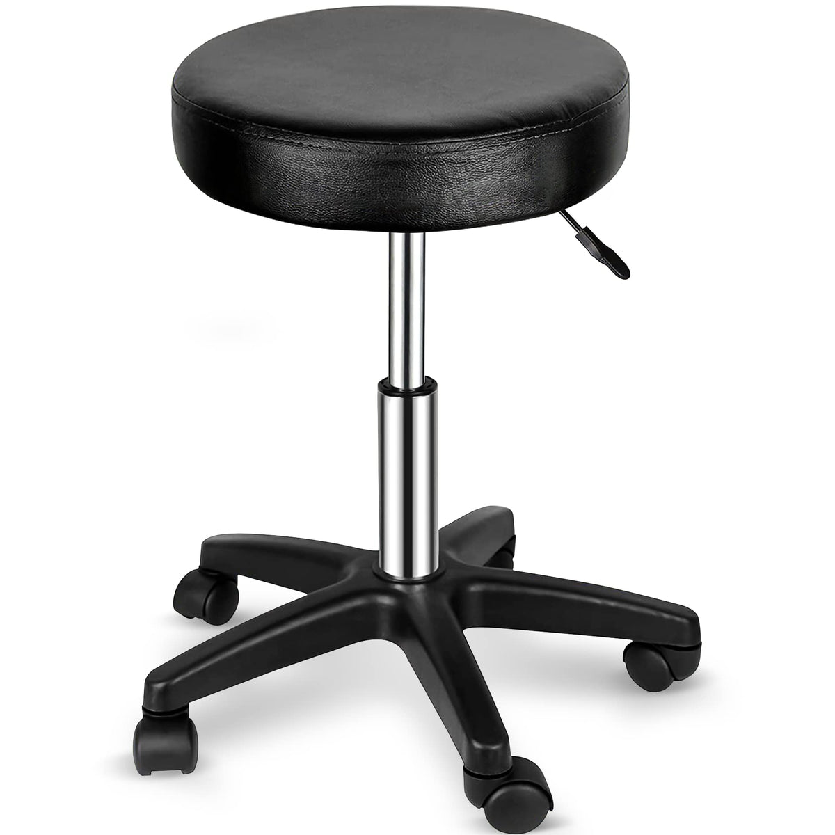 Nova Microdermabrasion Rolling Stool Swivel Salon Stool Chair Adjustable Drafting Stool Tattoo Office Massage Medical Facial Spa