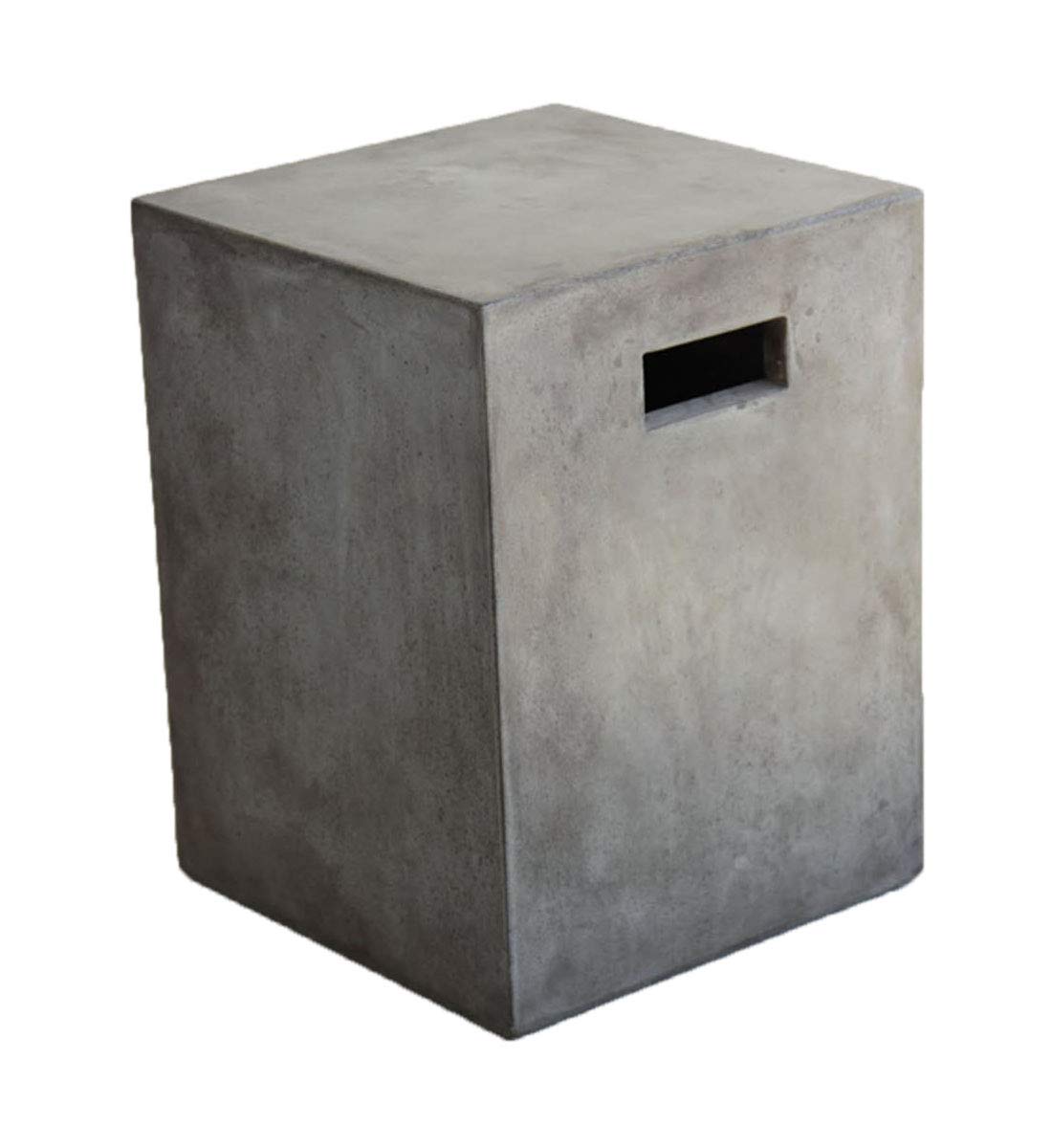 HomeRoots Furniture Concrete Dining Stool