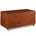 Nettypro Outdoor Coffee Table Cover Rectangle 42 X 23 X 18 Inch, Waterproof Small Patio Furniture Coffee Table Cover Rectangular
