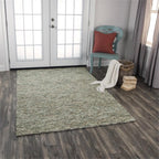 Rizzy Home Alora Decor Laine 5'X7'6" Stripes Beige/Gray/Rust/Blue Hand-Tufted Area Rug