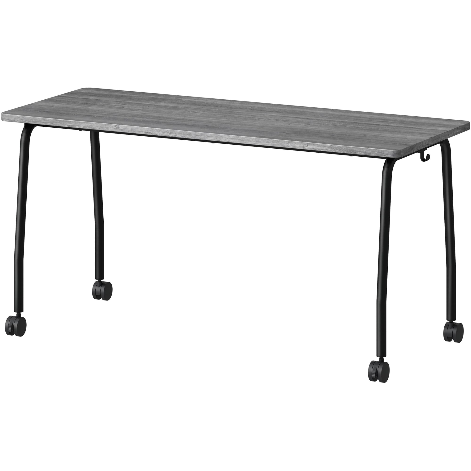 Lorell Training Table, Weathered Charcoal