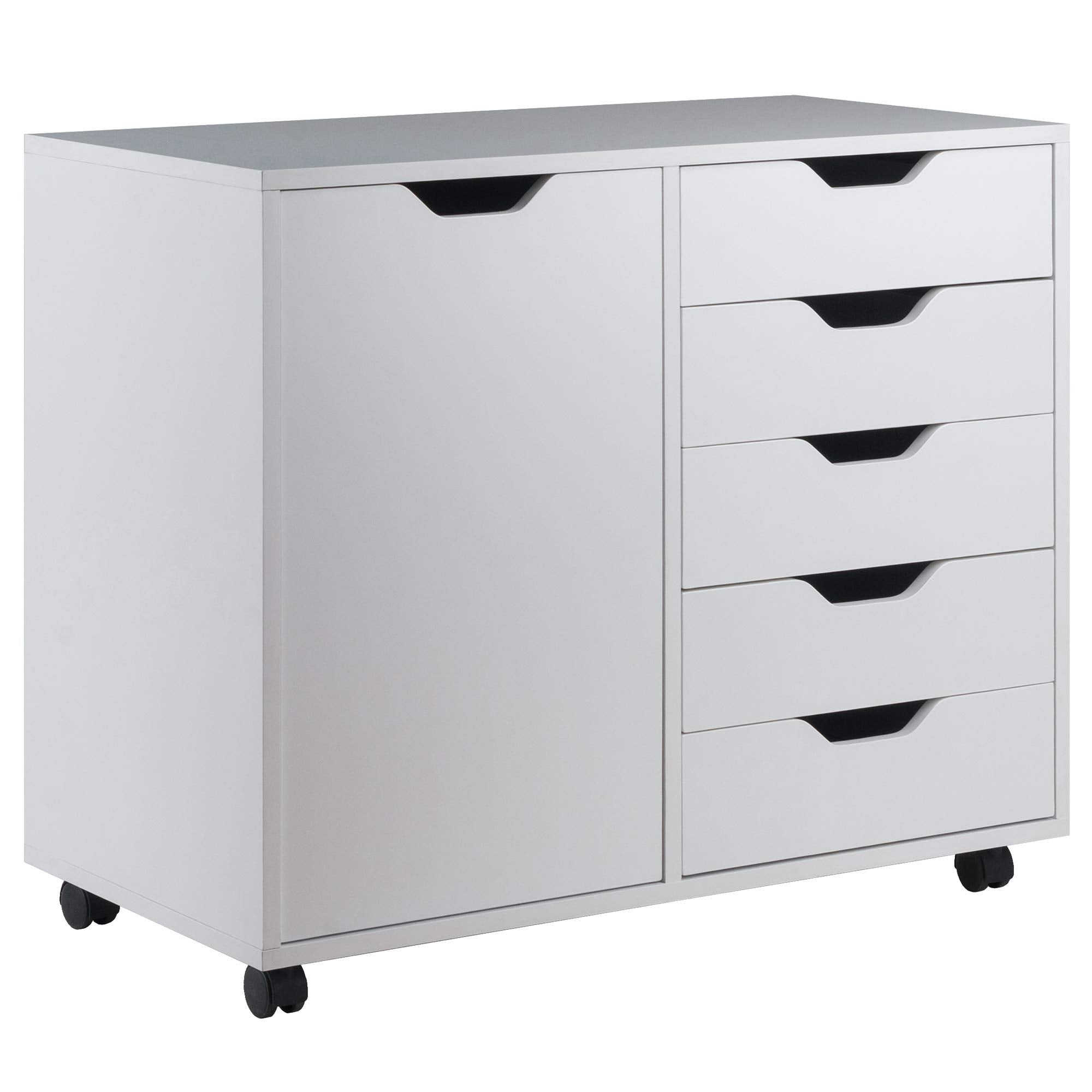 Winsome Wood Halifax Storageorganization, White