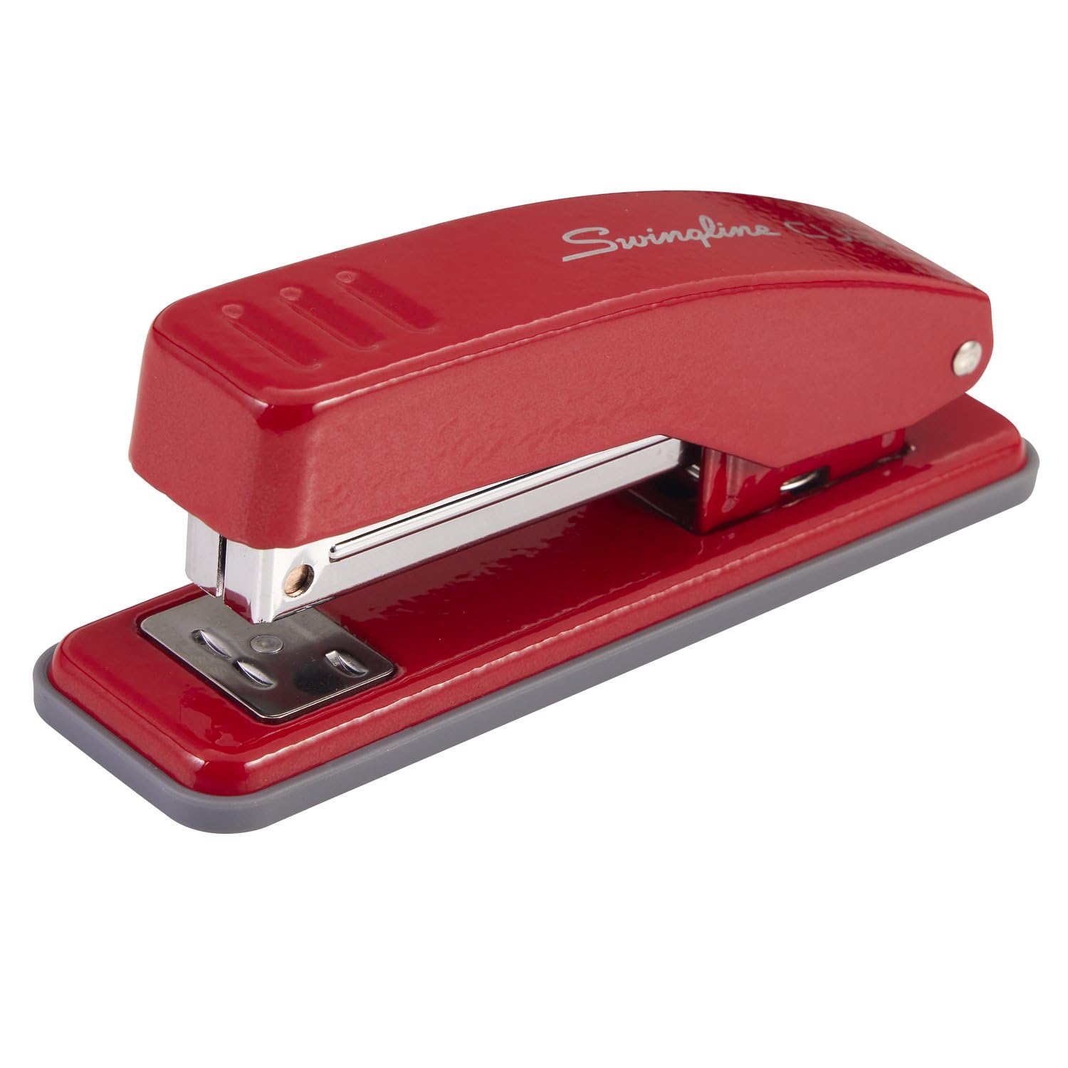 Swingline Stapler, Cub Compact Desktop Stapler, 20 Sheet Capacity, Metal, Rio Red (S701070)