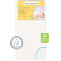 Nature Bee Organic'S Breathable 2-Stage Mini Crib & Toddler Mattress I 100% Breathable I Greenguard Gold Certified I 100% Hypoal