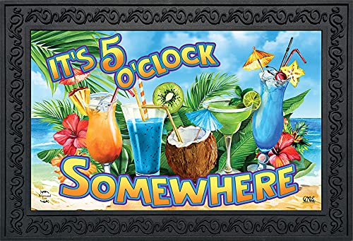 Briarwood Lane Waterfront Retreat Nautical Doormat Summer Welcome Indoor Outdoor 30' X 18'