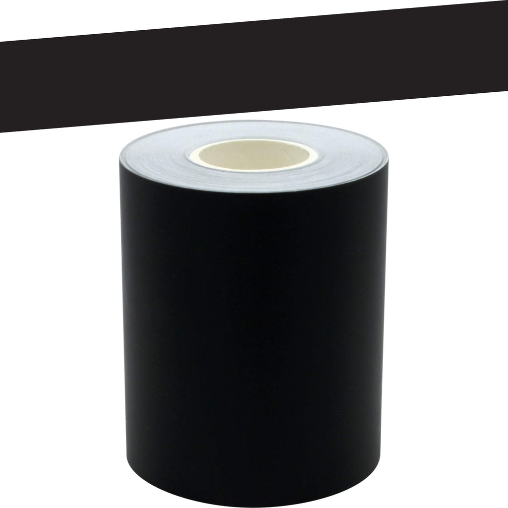 Teacher Created Resources Black Straight Rolled Border Trim - 50ft - Decorate Bulletin Boards, Walls, Desks, Windows, Doors, Loc