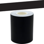 Teacher Created Resources Black Straight Rolled Border Trim - 50ft - Decorate Bulletin Boards, Walls, Desks, Windows, Doors, Loc