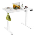 ERGOMAKER 55 Electric Standing Desk, Adjustable Height, Sit Stand Up Desk for Home Office & Computer Workstations, Memory Contro