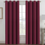 H.Versailtex Blackout Curtains For Bedroom 84 Inches Length Thermal Insulated Window Curtains For Living Room, Christmas Deals C