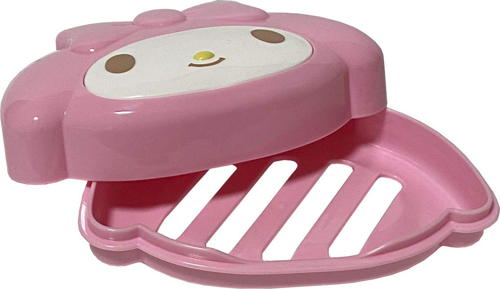 Friend Sanrio My Melody Soapdish Box Case With Lid (Die Cut)