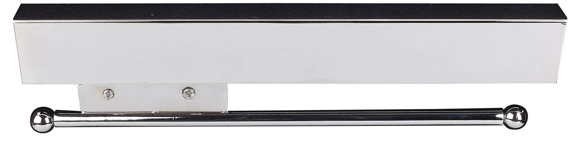 Hardware Resources 295WPC Sliding Valet Rod, Polished Chrome