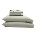 Boll & Branch Signature Hemmed Sheet Set - Full, Sageleaf - Luxury 100% Organic Cotton - Includes 1 Flat, 1 Fitted, 2 Pillowcase