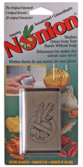 WonderBar Nonion Bar StainlessSteel Soap  Odor Remover is Great for Removing Onion Smell, Garlic, Fish and other Strong Odors