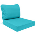 Aaaaacessories Outdoor Deep Seat Cushions, Waterproof, Fade-Resistant Patio Furniture Replacement Cushions, 23.5' X 25.5' X 5'