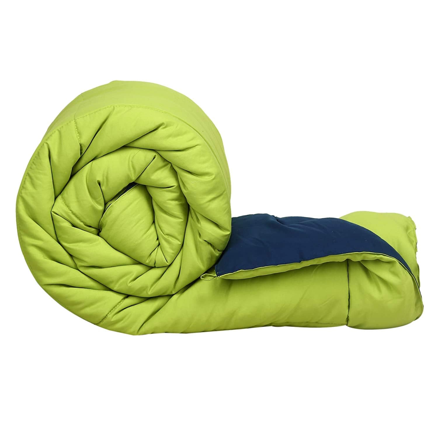 Svt Microfiber 200Tc Comforter (Double Bed_Green & Blue)