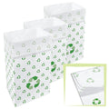 Clean Cubes 30 Gallon Multi-Liner Disposable Trash Cans (3-Pack). Reusable Garbage and Recycling Bins for Parties, Events, and M