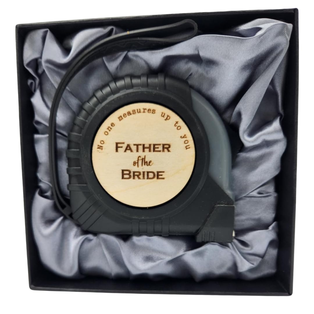 Father of The Bride Gifts, Dad Gifts Wedding, Father of The Bride Gift, Fathers Gifts from Daughter Wedding Day, Engraved Tape M