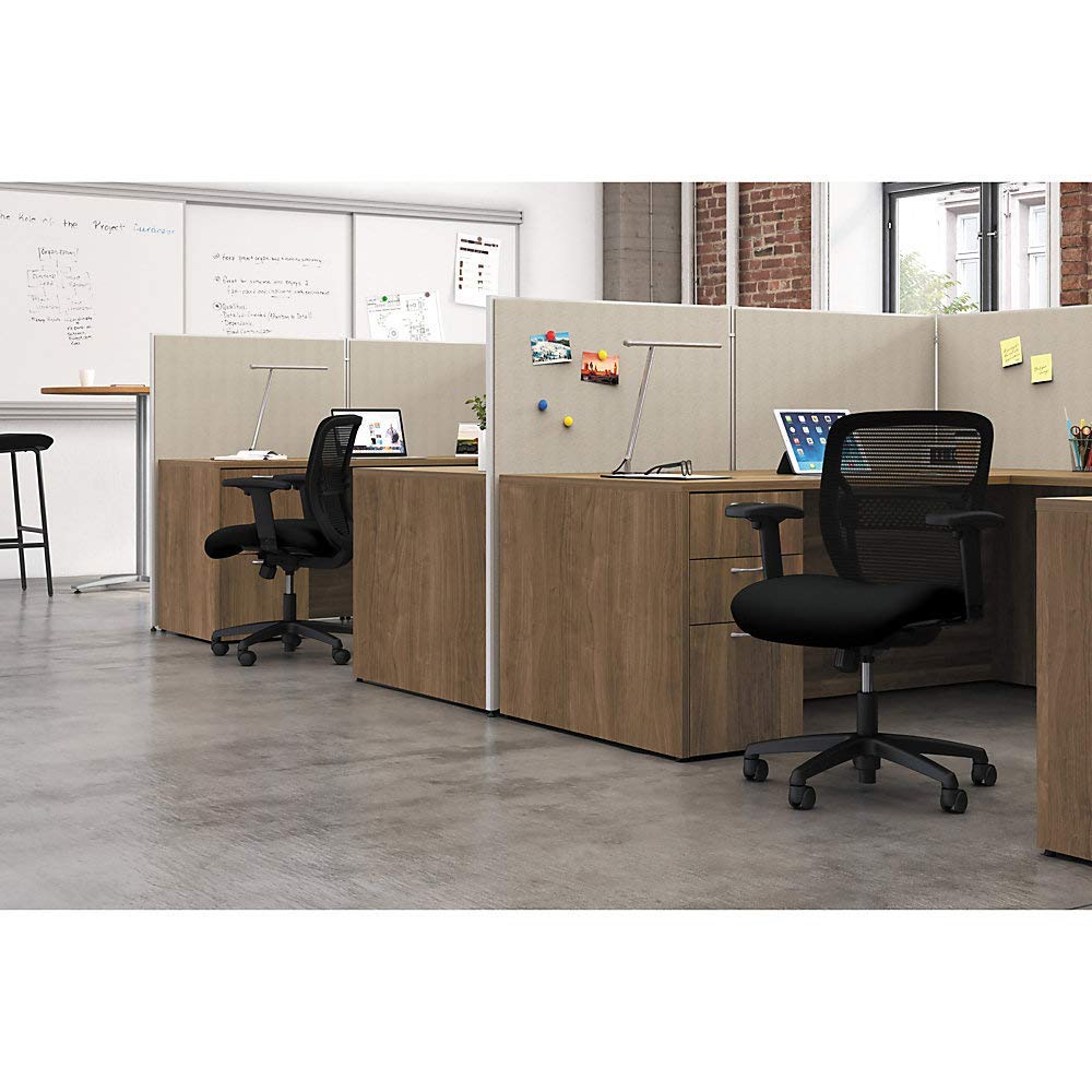 HON Verse Panel , 60"H x 24"W , Light Gray Finish , Gray Fabric